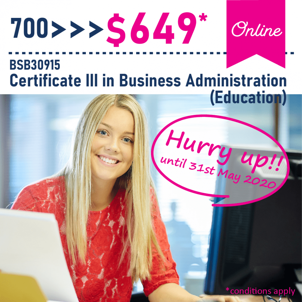 School Admin Course Melbourne